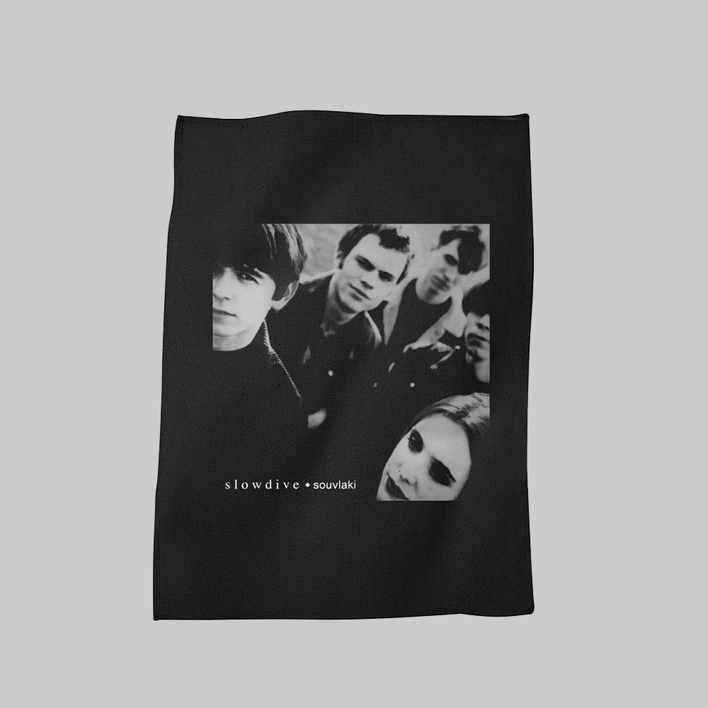 Souvlaki Black Tea Towel